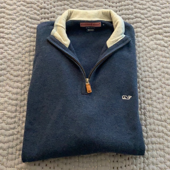 Men’s Vineyard Vines Quarter Zip - Size M - Picture 1 of 3